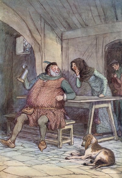 Illustration for The Merry Wives of Windsor by Hugh Thomson